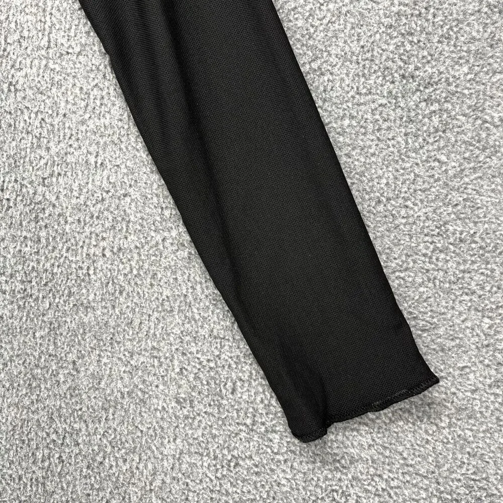 REVOLVE & MINIMALIST lovers COMMENSE overfold off shoulder mesh long dress‎ XS